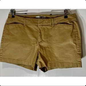 Old Navy Khaki Shorts- Size 12
